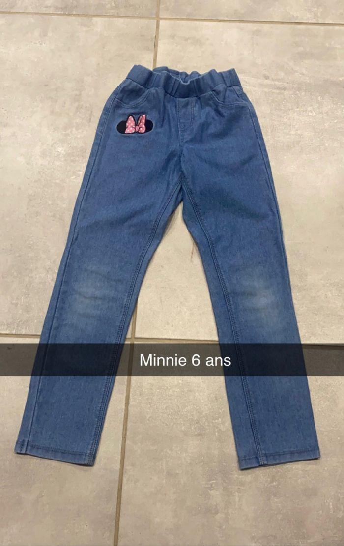 Legging jean Minnie - photo numéro 1