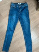 Jean skinny bleu