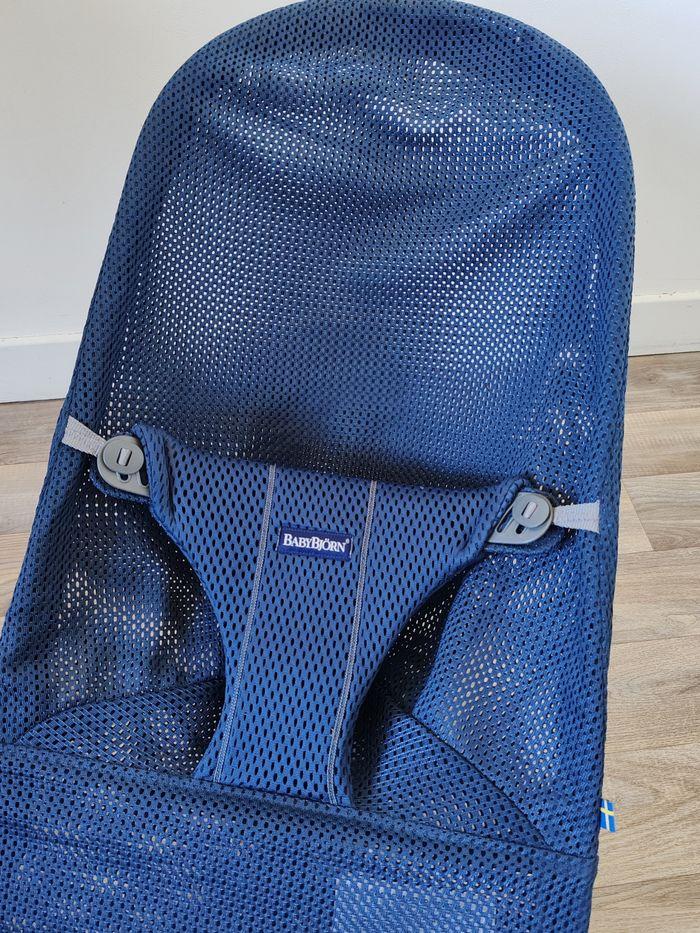 Transat Babybjorn Tissu Mesh Bleu Marine - photo numéro 2