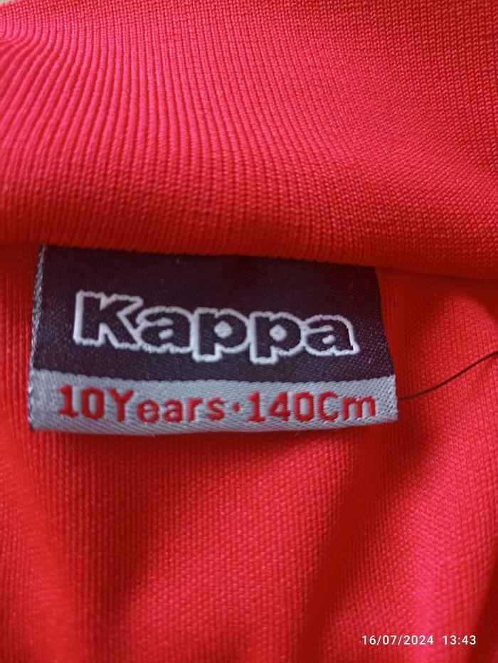 Veste kappa neuve enfant taille 10 ans 140cm - photo numéro 4