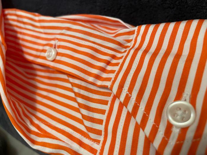 Chemise Ralph Lauren à rayures orange - photo numéro 5