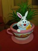 Figurine Lapin blanc Alice au pays des merveilles Disney