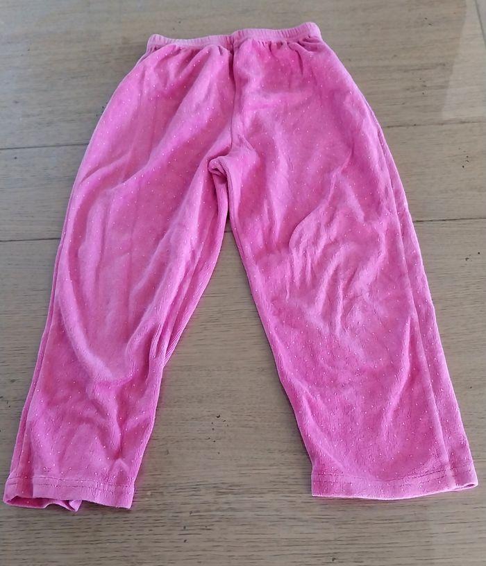 Pyjama velours fille 4/5ans en bon état - photo numéro 4