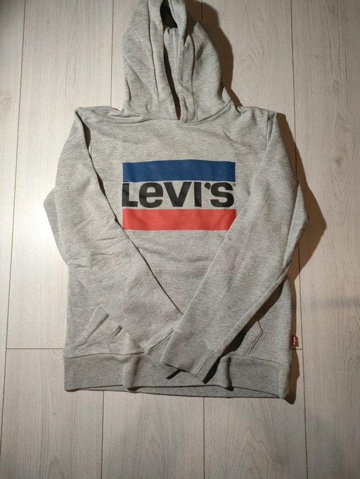 Sweat levis gris 14ans - photo numéro 1