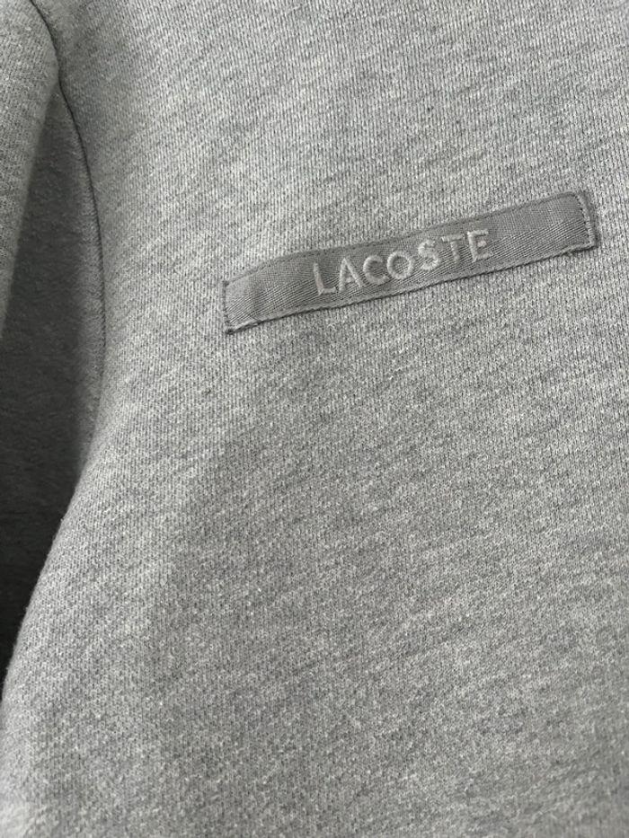 Manteau gris Lacoste homme - photo numéro 4