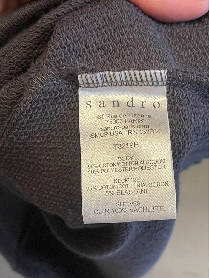 Top sweat Sandro - photo numéro 6