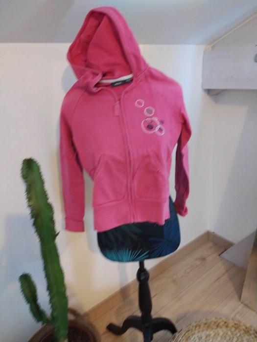 Gilet sweat à capuche rose MEXX 10 ans - photo numéro 2