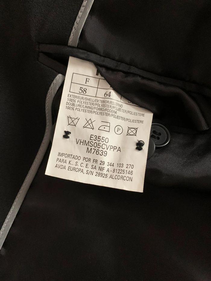 Veste blazer noire pour homme taille XXL/ 58 - photo numéro 9