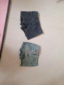 Lot de 2 mini short