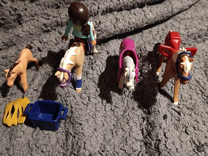 Lot playmobil chevaux - photo numéro 2