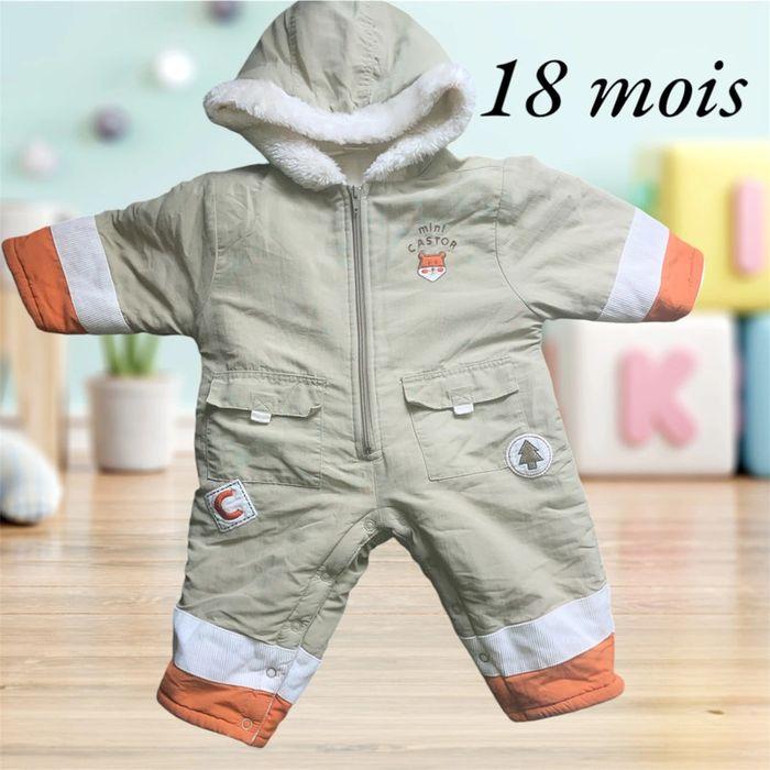 Combinaison bébé garçon hiver 18 mois - photo numéro 1