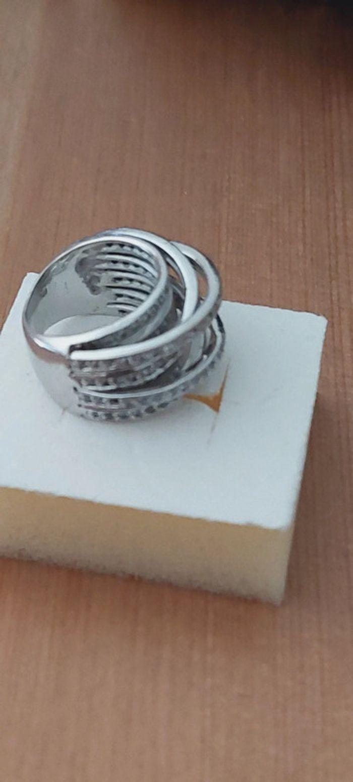 Grosse bague en argent taille 56 - photo numéro 5