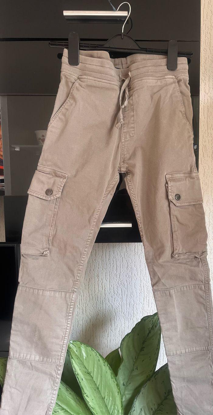 Pantalon cargo enfant taille xs - photo numéro 1