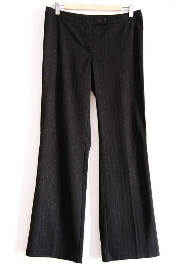 Pantalon ample noir "classe" H&M taille 38 - photo numéro 1