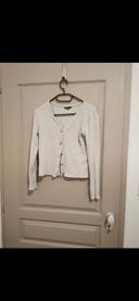 Gilet blanc kiabi