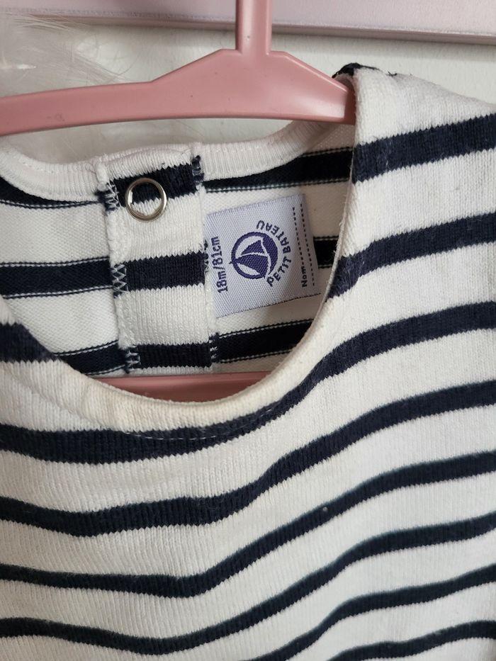 Robe marinière Petit Bateau 18 mois - photo numéro 4