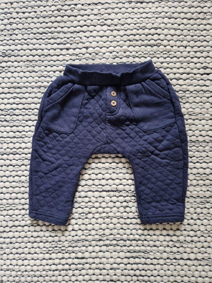 Pantalon sarouel TAO bleu t.12 mois - photo numéro 1