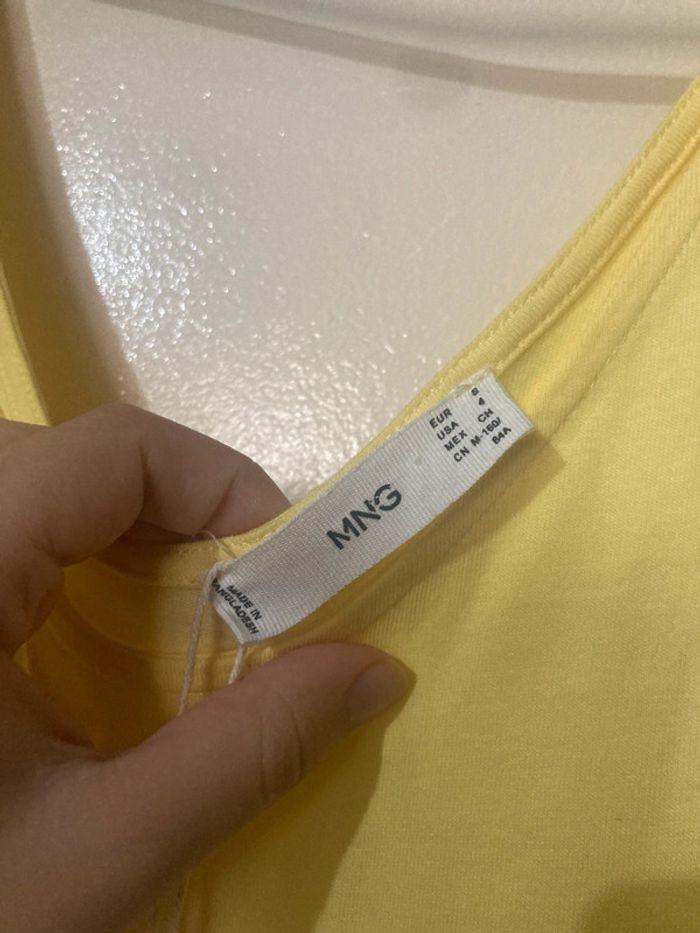 Robe longue mango jaune taille s neuve - photo numéro 6