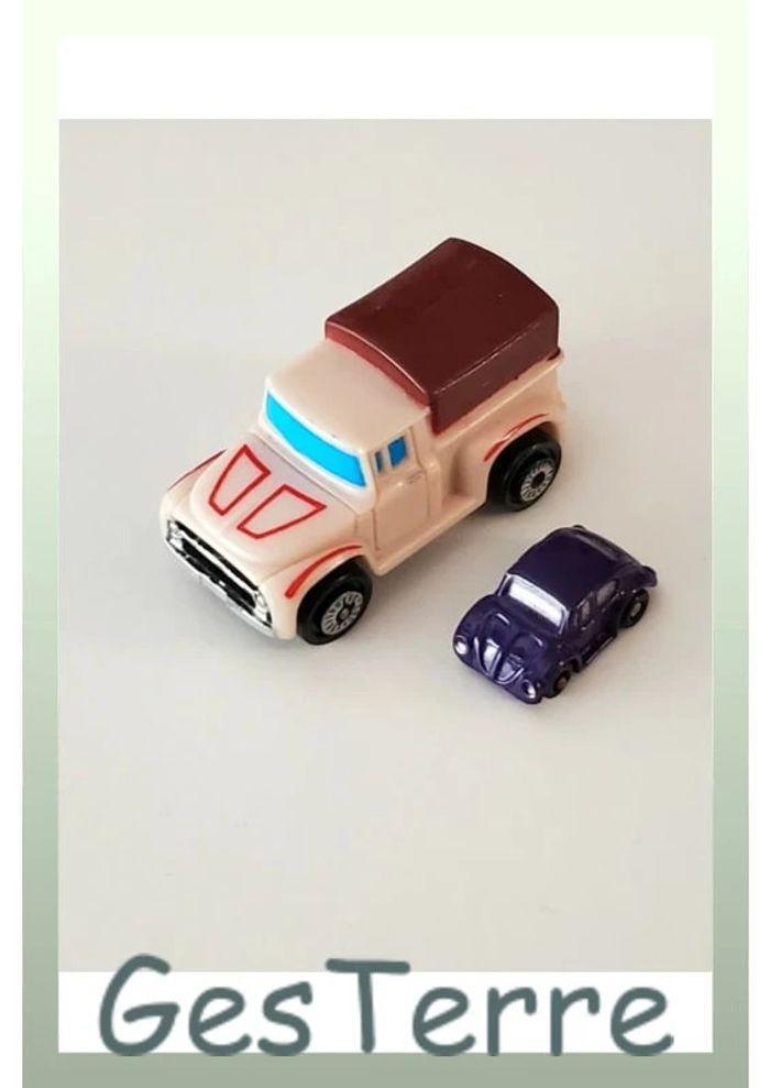 Véhicule miniature Micro machines Galoob Ford Pick-up et mini VW Beetle - photo numéro 6