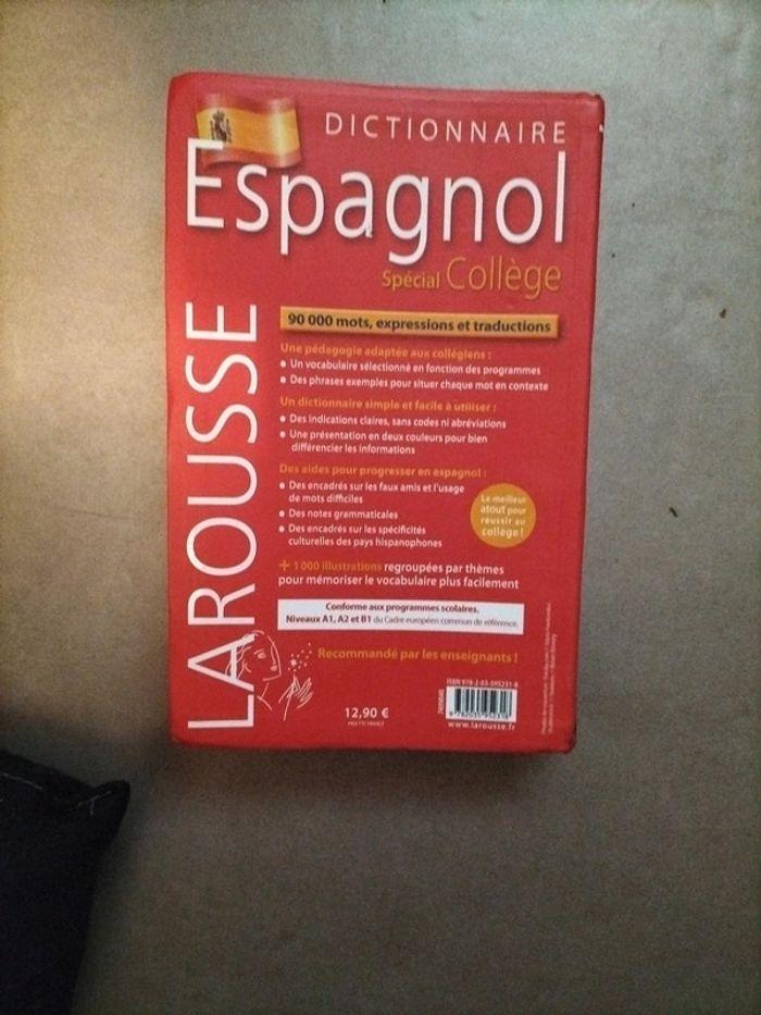 Dictionnaire espagnol - photo numéro 2