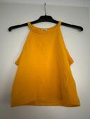 Crop top Pimkie jaune Taille S