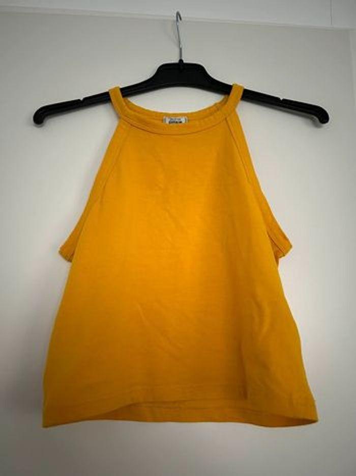 Crop top Pimkie jaune Taille S - photo numéro 1