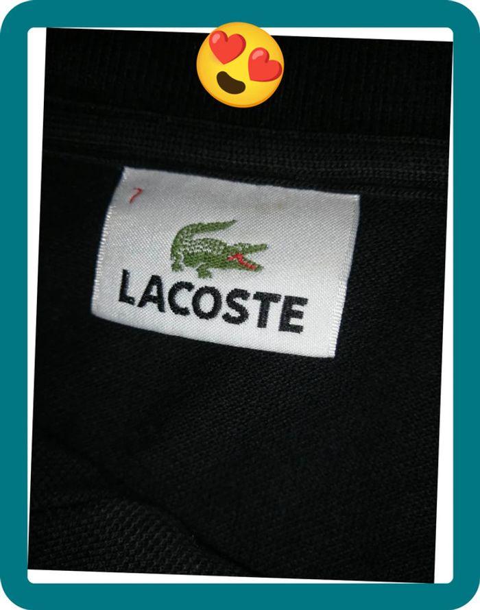 Polo lacoste noir taille xl - photo numéro 7