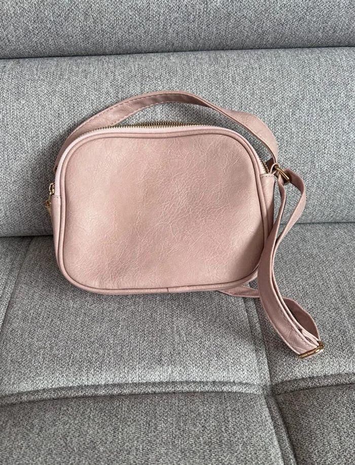 Sac à main bandoulière rose 💖 - photo numéro 2