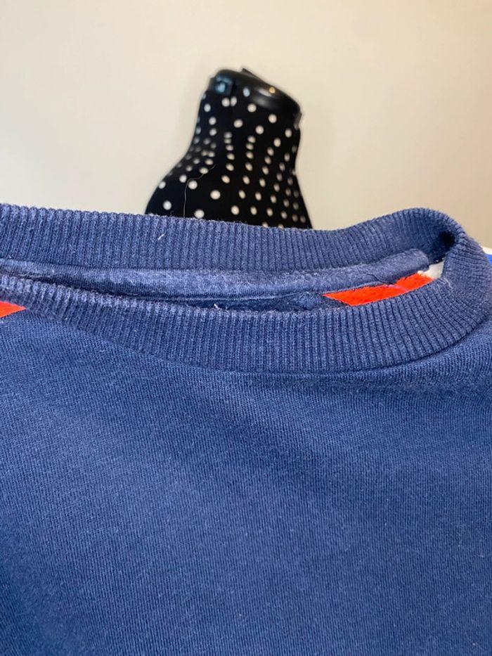 Sweat tricolore bleu, blanc, rouge Bizzbee taille XS - 34 - photo numéro 8