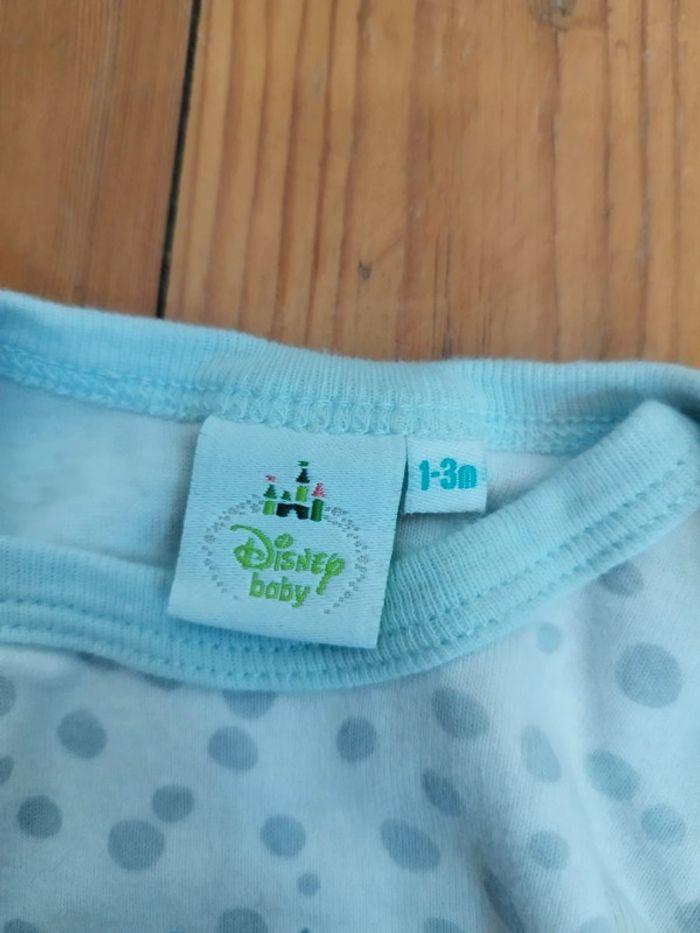 Lot de 2 body 101 Dalmatiens Disney taille 1/3 mois - photo numéro 3