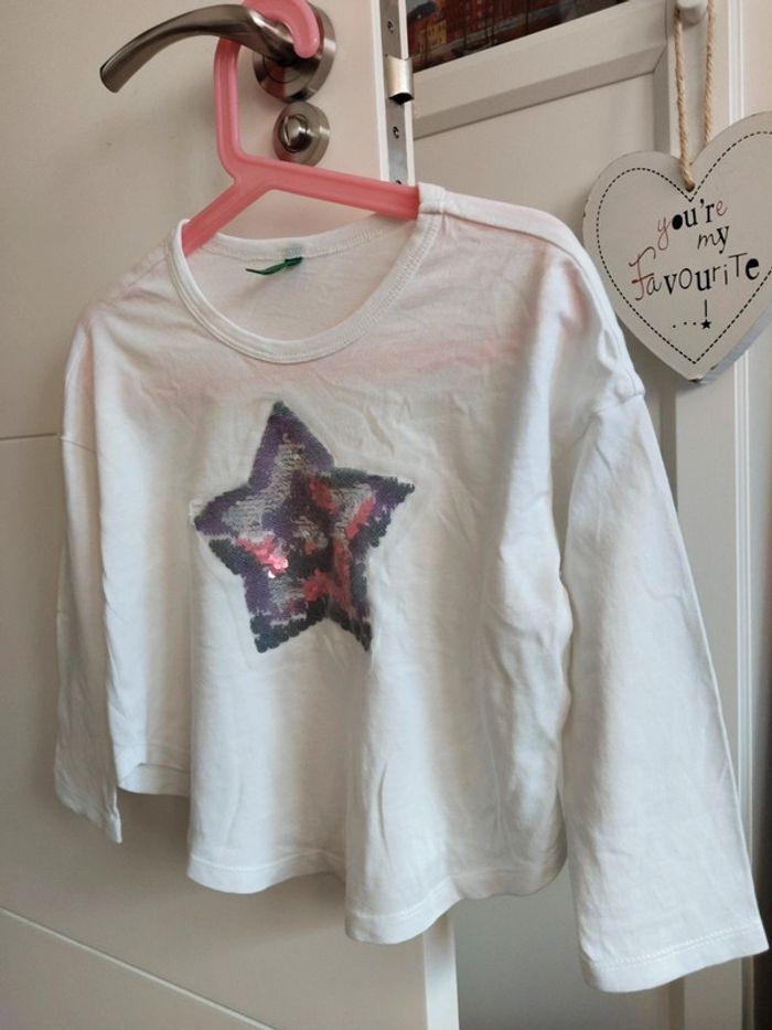 Camiseta ⭐ Benetton 3-4 años - photo numéro 2