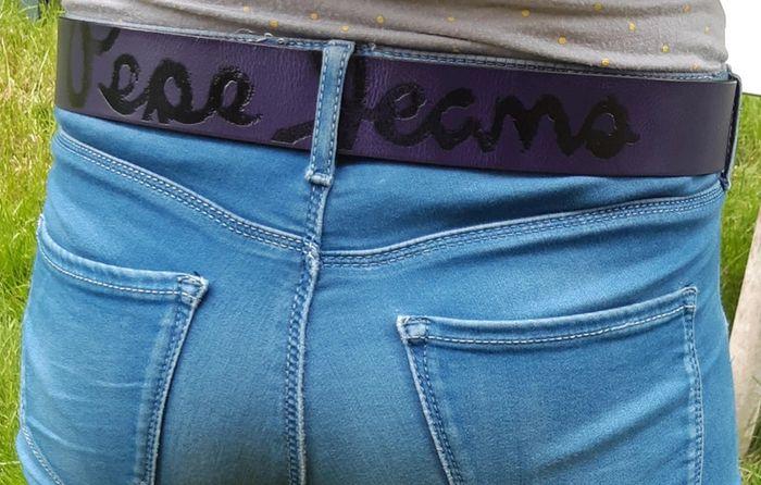 Ceinture pepe jeans violet cuir - photo numéro 12