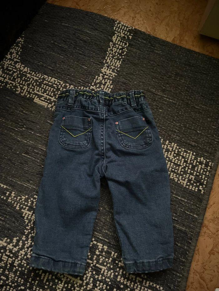 Lot 2 jeans bébé garçon 6m Sergent Major - photo numéro 10