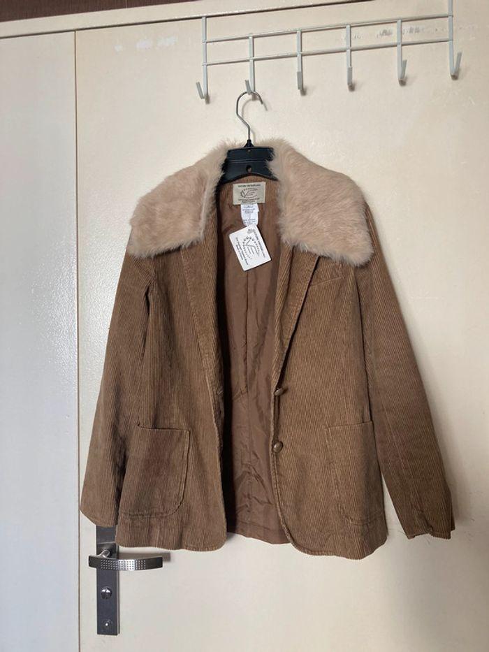 Manteau veste culture vintage neuf - photo numéro 1