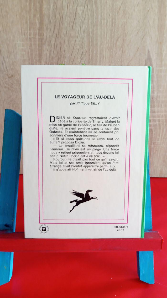 Le voyageur de l'au-delà, Philippe Ebly, 1978, bibliothèque verte - photo numéro 2