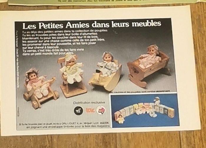 Lot anciennes publicités poupées fin 70 - photo numéro 4