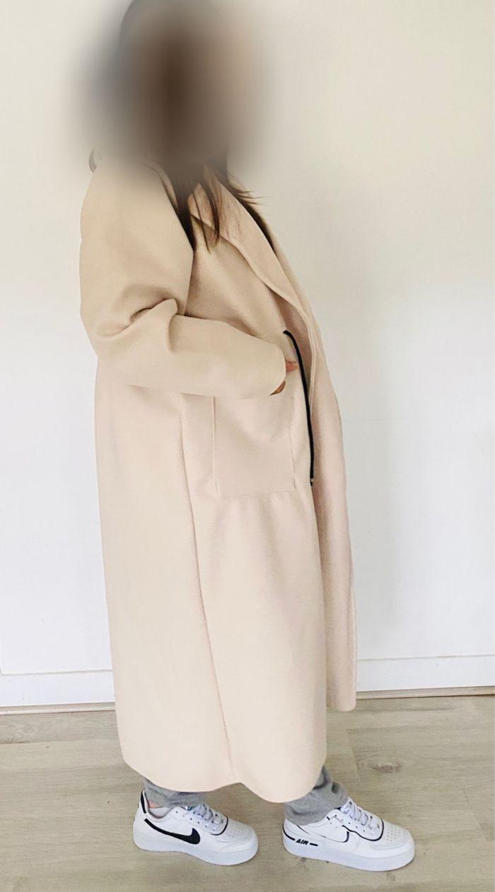 Manteau long beige