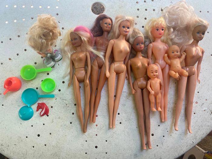 Lot de poupées Barbie - photo numéro 1