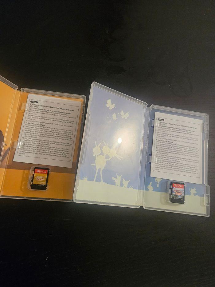 Lot de jeux switch pokemon - photo numéro 2