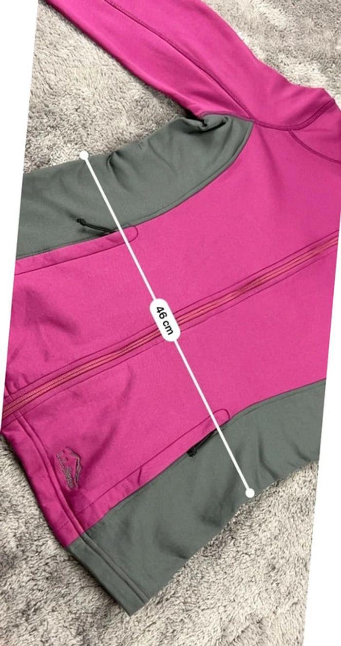 👕 Veste de sport L.L Bean logo brodé Rose Fuchsia Taille L 👕 - photo numéro 4