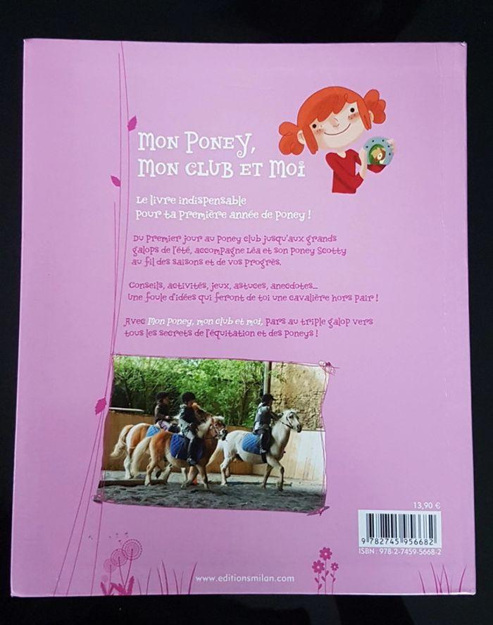 Livre "Mon poney, mon club et moi"édition Milan - photo numéro 2