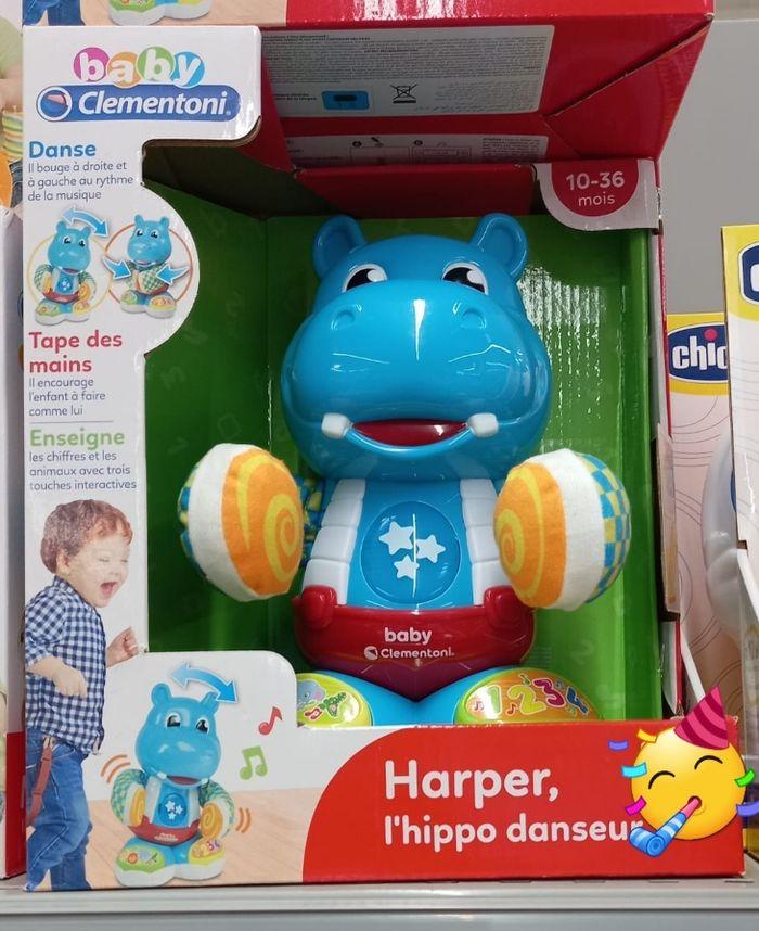 Harper l'hippo danseur a 25euros