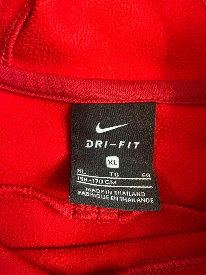 Sweat nike capuche football rouge taille XS - photo numéro 4