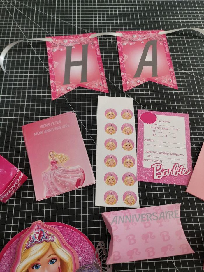 Pack Anniversaire sur le thème Barbie - photo numéro 2