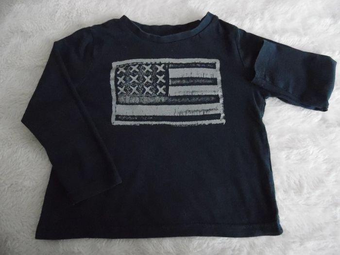 Beau tee-shirt avec drapeau, taille 3 ans. - photo numéro 1