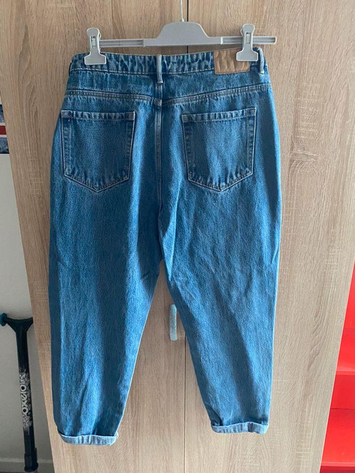 Jean boyfriend bleu Zara Trafaluc taille 42 - photo numéro 2