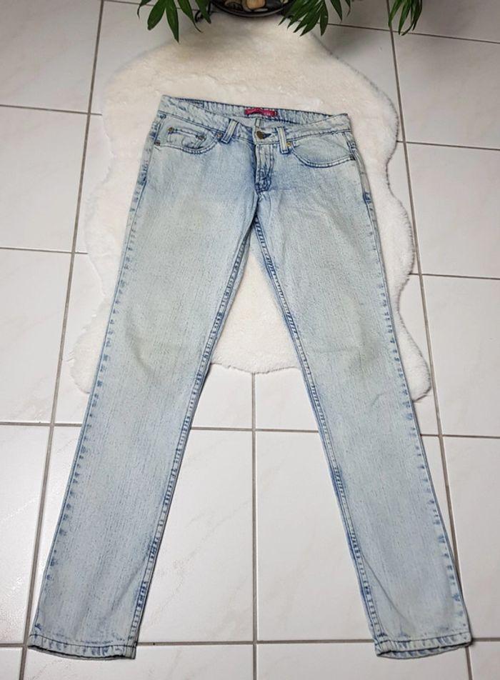 Jean Levi's 524 Too Superlow Skinny Bleu Clair - photo numéro 2