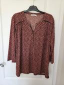 Blouse rouge Armand Thiery