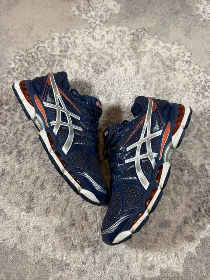 Asics Gel Evate 2 FluidRide Blue & Orange - photo numéro 1