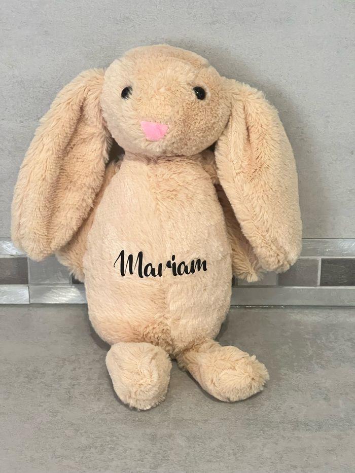 Peluche lapin personnalisée - photo numéro 4